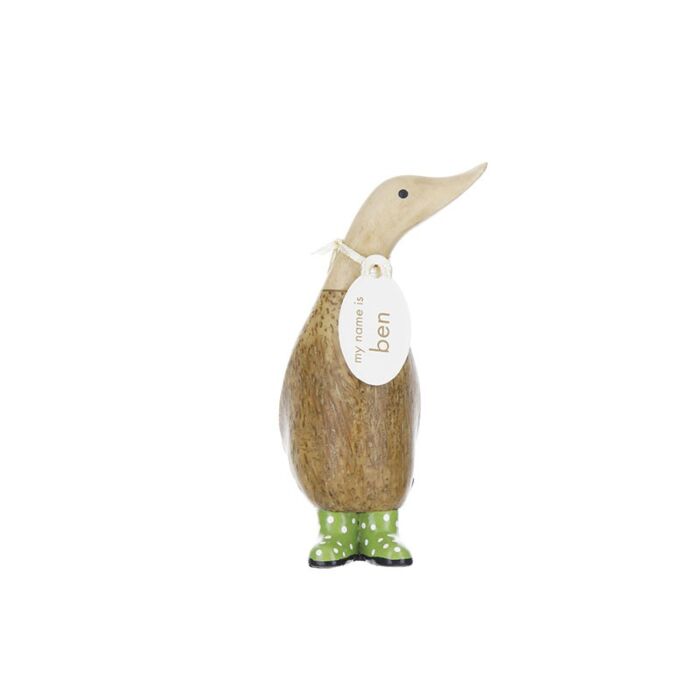 DCUK Dinky Ducks - Spotty Welly -  Green